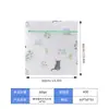 Bolsa de Lavandería de Malla Fina Estampada Bolsa de Lavandería Especial para Ropa Bolsa para Sujetadores Bolsa de Malla Cilíndrica para Lavandería Juego Engrosado
