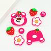 Charms para Sapato Crocs Desenho Animado Raio Grafite Urso Preto Acessórios Acessórios para Chinelo DIY Charms de Sapato Removíveis Atacado do Fabricante