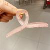 Clip de pinza de tiburón para la parte posterior de la cabeza, color gelatina esmerilada de verano, clip de cinta de 11 cm, accesorios para el cabello de niña dulce, venta al por mayor