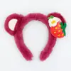 Diadema de Mickey de Parque de Atracciones para Niñas y Adultos, Diadema de Orejas con Lazo Grande, Accesorio para el Cabello con Elementos de Dibujos Animados