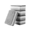 Hogar Esponja Fregadora de Tres Capas de Doble Cara Cepillo para Ollas de Cocina Estropajo para Lavar Platos Paño de Limpieza para el Hogar Algodón de Limpieza para Eliminar Manchas de Grasa Fuertes