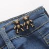 Nuevo botón de cintura sin costuras desmontable con hebilla de oso, artefacto para adelgazar la cintura grande de los pantalones de mezclilla