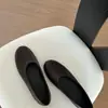 Zapatos Planos Versátiles de Punta Redonda Minimalistas Estilo Coreano