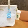 Nova Máquina de Adesivos Chaveiro Divertido Alívio de Estresse Brinquedo Estudante Chaveiro Pingente de Bolsa Pequeno Presente Atacado