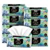 Papel de Seda para Pintura al Óleo Jierou Cuatro Capas Engrosado Humedecible Papel de Seda Facial Suave y Amigable con la Piel Paquete Portátil 2 Paquetes de Papel de Seda para Servilleta