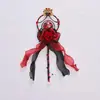 Vestido de Princesa Diablita de Halloween Disfraz Cosplay de Vampiro para Niñas Vestido Infantil Lolita con Tirantes para Todas las Estaciones