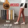 Calcetines Largos Gruesos con Forro de Felpa para Mujer, Calcetines Calientes hasta la Rodilla para Invierno, Calentadores de Piernas Resistentes al Frío