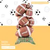 Modelo Nuevo Fútbol Baloncesto Base de Pie Globo de Papel de Aluminio Transfronterizo Trofeo Copa del Mundo Suministros para Eventos Deportivos