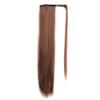 Peluca europea y americana para mujer, fibra química, seda de alta temperatura, parche para el cabello, velcro, cabello largo lacio, accesorios, pelucas, fábrica al por mayor