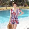 [Produtos em Liquidação] Maiô Feminino Peça Única Alça Cobertura da Barriga e Emagrecimento Moda Estilo Celebridade da Internet Roupa de Banho para Fonte Termal e Praia