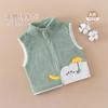 Chaleco nuevo de otoño e invierno para niños, clase A, chaleco grueso, ropa exterior, chaleco cálido para bebés, abrigo acolchado de algodón.
