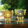 Ímã de Geladeira de Metal Dourado da Taça Ouyonggu Ar Xi'An Nanjing Pequim Museu da Cidade Proibida Relíquias Culturais e Lembrancinhas Criativas
