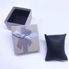Nueva Caja de Relojes con Arte Latte Cruzado 8*9 Caja para Pulseras al por Mayor Caja de Joyería Empaque Caja de Regalo para Joyería