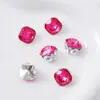 Pedrería sin base de Cristal K9, Pedrería Cuadrada con forma de Huevo de Paloma para Uñas, Accesorios para Uñas, Bolas de Pedrería para Uñas, Anillos Plateados
