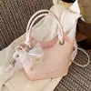 Bolso Cubo de Moda Transfronterizo para Mujer Verano 2026 Nuevo Estilo Bolso de Hombro Simple y a la Moda Bolso Cruzado Elegante de Alto Valor