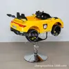 Cadeira de Cabeleireiro Infantil Brinquedo Carro de Desenho Animado Bebê Crianças Corte de Cabelo Giratória Elevatória Cadeira Salão de Beleza Uso Especial 2