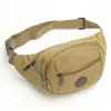 Bolsa de Cintura de Lona de Grande Capacidade para Homens, Bolsa de Armazenamento para Obra, Bolsa Transversal Multifuncional, Mochila Resistente ao Desgaste