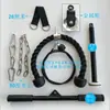 Equipamento de Fitness DIY Caseiro Modificado Big Bird Bíceps Tríceps Tríceps Peitorais Costas Treinamento Remo Polia
