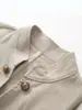 Comercio Exterior Transfronterizo Ropa Femenina 2026 Nuevo Modelo Nuevo Estilo Chino Cuello Alto Vintage Resistente Botón Bolsillo Cuadrado Parche Blazer