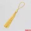 Accesorios para el Cabello con Flecos de Borla, Marcadores de Libros de Bola de Borla, Abanicos Pequeños de Ropa 100% Seda/95% Seda, y Decoraciones Colgantes