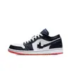 Putian Original Puro Aj1 Gris Sombra Negro Gris Zapatillas de Baloncesto Retro para Hombre y Mujer Zapatillas de Caña Baja Cuero de Primera Capa Zapatos Deportivos de Pareja