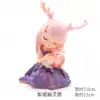 Estatueta de Bebê Anjo Annie Decoração para Bolo de Aniversário Decoração de Quarto, Dormitório, Mesa Decoração de Carro para Meninas
