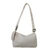 2023 nuevo ligero impermeable tela de nailon Oxford Corea del Sur ins mismo bolso bandolera de hombro tipo dumpling para mujer