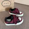 Zapatillas Dopamina para Mujer Primavera 2026 Nuevo Estilo Versátil Nicho Suela Gruesa Aumentadoras de Altura Deportivas Casuales Zapatos Blancos