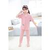 Pijamas infantis primavera e outono manga longa fina meninas médio e grande terno infantil meninas meninos bebê verão roupa de casa roupa exterior