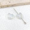 Cuentas de amor de sirena Ji de 11 mm, cuentas finas de destello, pulsera de cuentas acrílicas de colores, collar casero, joyería hecha a mano DIY