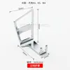 Máquina Overlock W4 Acessórios de Corte para Painel de Porta Corte Plano Alimentador de Rolos Modificado Mesa de Costura Alargada Painel de Porta Máquina de Costura Industrial