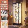 Vitrine para Bonecos, Vitrine de Vidro para Brinquedos, Vitrine para Exposição de Modelos Gundam e Lego, Vitrine Transparente de Chão