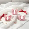 Molde de Vela Perfumada com Laço e Padrão de Rosa 3D Laço Ornamento de Gesso Sabonete Artesanal DIY Molde de Silicone