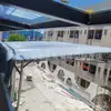 Toldo Elétrico Empurra-Puxa Personalizado Grande Armazenamento Toldo Empurra-Puxa Quadra de Basquete Escolar Proteção Solar Proteção contra Chuva Toldo Empurra-Puxa