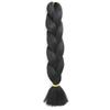 Trenzas jumbo cabello fibra química cabello de alta temperatura trenza sucia africana trenza de maíz peluca barba de maíz accesorios femeninos trenza grande