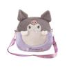 Bolso bandolera pequeño, fresco y transparente de estilo K con dibujos animados de alta calidad, bonito y bidimensional, estilo de paseo, bolso de peluche.