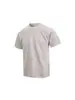 Camiseta de Verano Transparente de Color Sólido Patchwork Transfronteriza Versátil Talla Grande Simple Resistente Casual Diaria Manga Corta Unisex Estilo Japonés