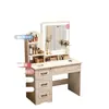 2026 Nuevo Tocador de Escritorio Integrado Tocador de Tocador Mesa de Tocador Estilo Europeo Tocador de Tocador Dormitorio Simple Moderno