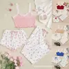 Línea Directa Transfronteriza Europea y Americana 2025 Nuevo Conjunto de Pijama para Mujer Pantalones Sexy Estampados Se Pueden Usar Fuera de Casa Ropa para el Hogar Cómodo