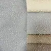 Venta al por mayor del fabricante Tela de hilo de bucle versátil Material de algodón lino DIY Tapicería suave Cojín de color sólido Funda de coche Tela para sofá