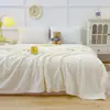 Manta de Terciopelo de Alto Peso Estilo Nuevo, Manta de Aire Acondicionado de Terciopelo de Leche de Franela, Manta Decorativa, Dropshipping con Etiqueta de Amazon