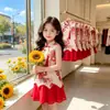 Vestido Qipao Sem Mangas Estilo Chinês de Verão para Meninas 2026 Novo Estilo Crianças Médias e Grandes Meninas Pequenas Doces Novo Vestido Estilo Chinês