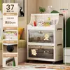 Armario de almacenamiento multicapa simple plegable sin instalación para guardar ropa en el dormitorio, estantería para el baño y la cocina del hogar