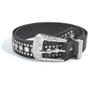 Cinturón de diamantes estilo japonés y coreano nuevo estilo punk estilo europeo y americano cinturón de pedrería con remaches cinturón hip hop estilo motociclista ventas directas de fábrica