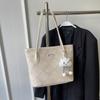 Bolso Casual Retro de Gran Capacidad para Mujer 2024 Nueva Moda Bolso de Hombro Trendy Combinable Texturizado para Viaje