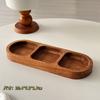 Caja de Joyería Vintage de Madera Maciza Bandeja de Aromaterapia para Joyería Almacenamiento de Llaves de Entrada Decoración del Hogar Estante de Almacenamiento de Perfume