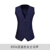 Gerente de Ventas Ropa de Trabajo Mismo Estilo Traje Cruzado Tienda 4S Traje Profesional Hombres Funcionario Entrevista Ropa Formal Mujeres