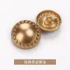 Abrigo de Metal Curvado Cosido a Mano Estilo Chanel Ropa Cortavientos Chaqueta Suéter de Punto Botón Botón Sentido Superior