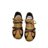 Botas femininas estilo deserto, coleção outono 2026, finas e leves, botas longas esportivas, design retrô color-block, plissadas, sola plataforma, botas de cano alto