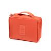 Bolsa de almacenamiento de viaje de tela Oxford impermeable multifuncional de estilo coreano, bolsa de cosméticos portátil de doble capa para mujer, cuarteto de lavado